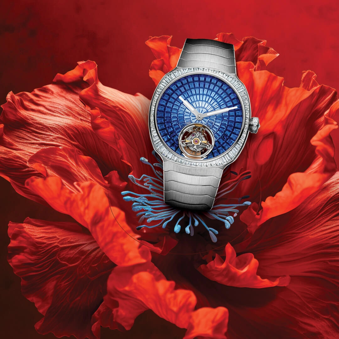 H. Moser & Cie. Streamliner Tourbillon Sapphires