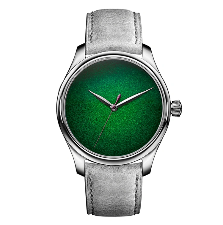 Endeavour Centre Seconds Concept Lime Green - Cortina Watch Singapore