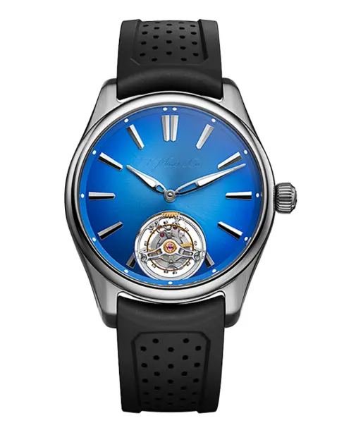 Pioneer Tourbillon Arctic Blue - Cortina Watch Singapore