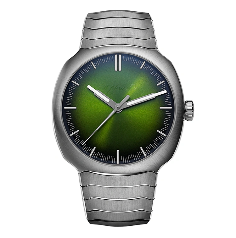 Streamliner Centre Seconds Matrix Green - Cortina Watch Singapore