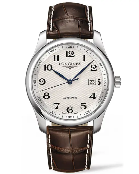 The Longines Master Collection (Silver "barleycorn") 40mm - Cortina Watch Singapore