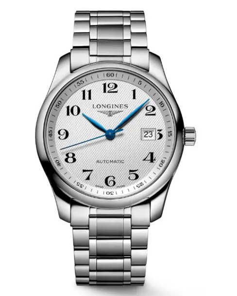 The Longines Master Collection (Silver "barleycorn") 40mm - Cortina Watch Singapore