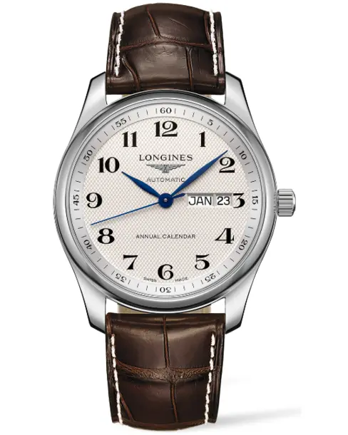 The Longines Master Collection (Silver "barleycorn") 40mm - Cortina Watch Singapore