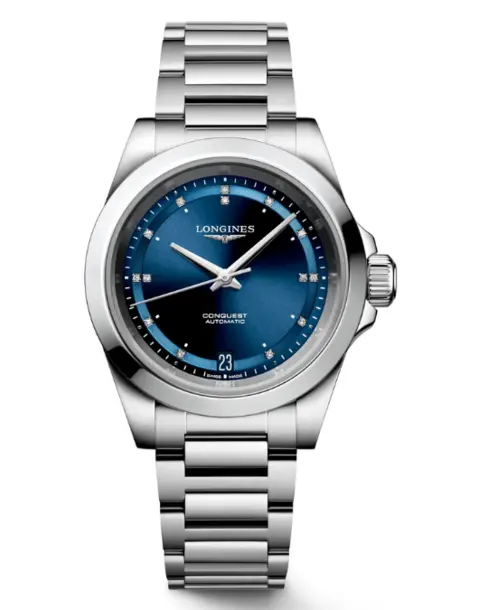 Conquest 2023 (Sunray Blue) 34mm - Cortina Watch Singapore
