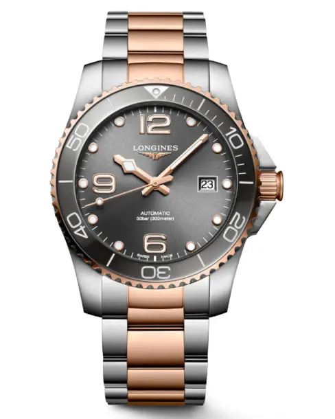 HydroConquest (Sunray Grey) 41mm - Cortina Watch Singapore