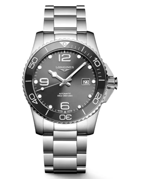 HydroConquest (Sunray Grey) 41mm - Cortina Watch Singapore