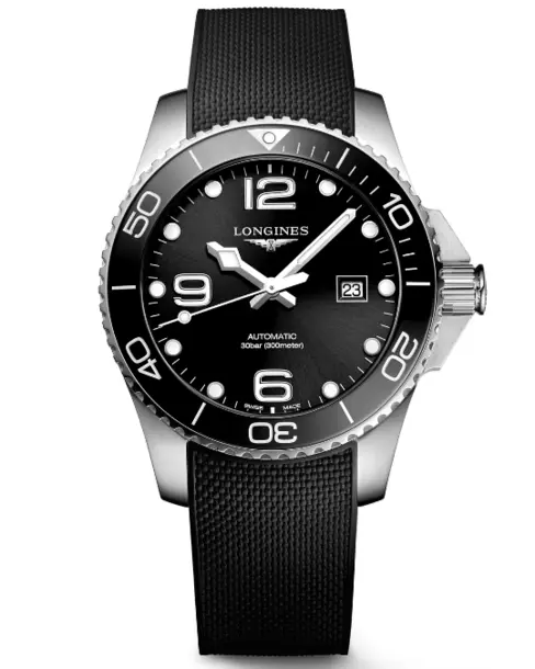 HydroConquest (Sunray Black) 43mm - Cortina Watch Singapore