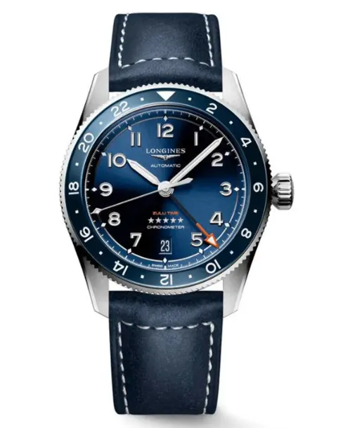 Longines Spirit (Sunray Blue) 39mm - Cortina Watch Singapore