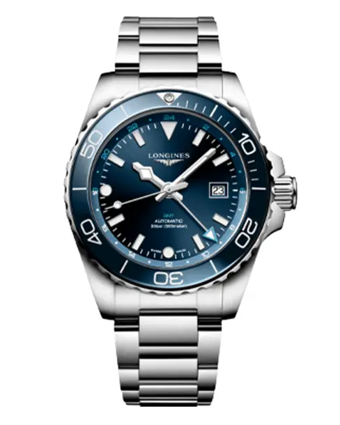 HydroConquest GMT (Sunray Blue) 43mm - Cortina Watch Singapore