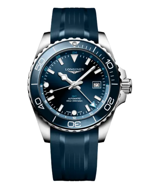 HydroConquest GMT (Sunray Blue) 43mm - Cortina Watch Singapore