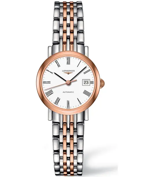 The Longines Elegant Collection (White Matt) 25.5mm - Cortina Watch Singapore