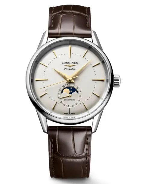 Flagship Heritage (Silvered Opaline) - Cortina Watch Singapore