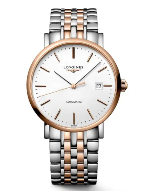 The Longines Elegant Collection (White Matt) 39mm - Cortina Watch Singapore