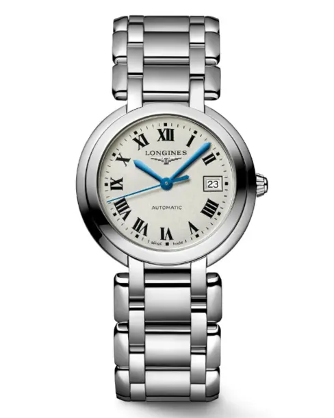 Longines PrimaLuna (Silver) - Cortina Watch Singapore
