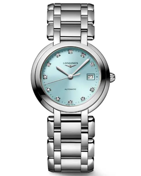 Longines PrimaLuna (Sunray Blue) - Cortina Watch Singapore