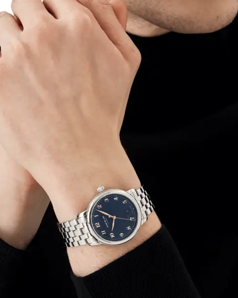 Montblanc Star Legacy Automatic Date 39mm (Blue) - Cortina Watch Singapore