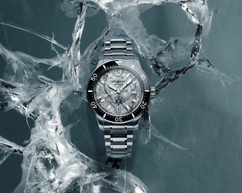 Montblanc 1858 Iced Sea Automatic Date in grey 