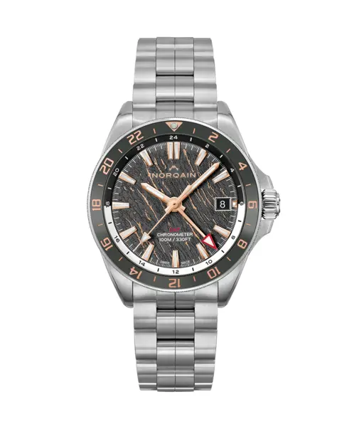 Adventure Neverest GMT 41mm (Grey & 5N Glacier) - Cortina Watch Singapore