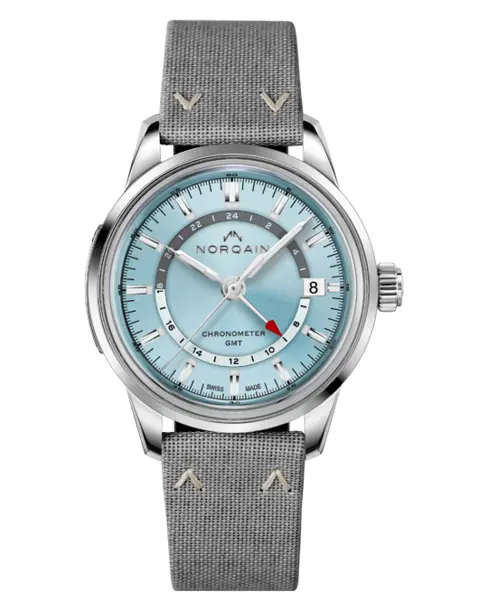 Freedom 60 GMT Ice Blue 40mm - Cortina Watch Singapore