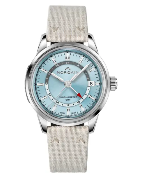 Freedom 60 GMT Ice Blue 40mm - Cortina Watch Singapore