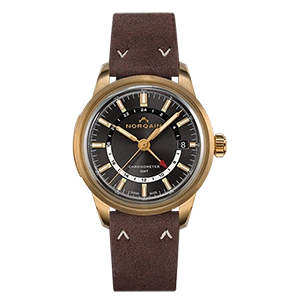 Freedom 60 GMT 40mm Bronze Anthracite - Cortina Watch Singapore