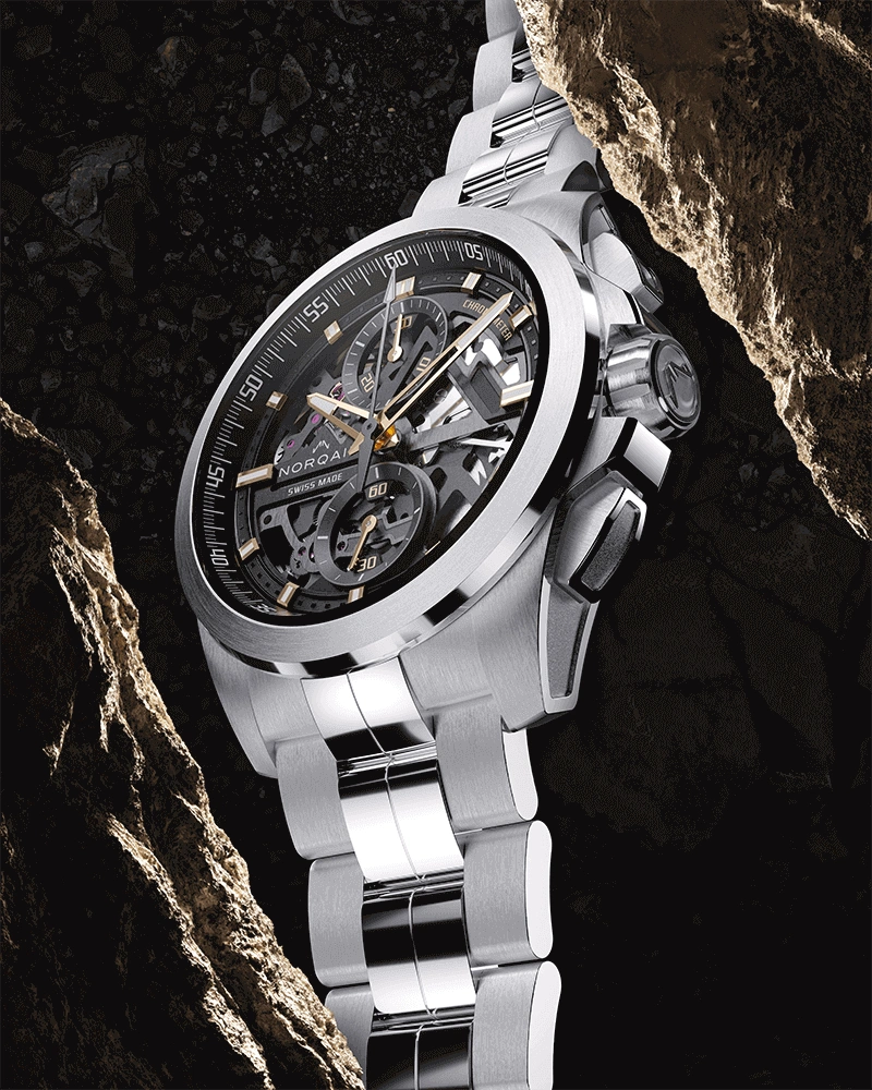 NORQAIN Introduces the New Independence Skeleton Chrono - Cortina Watch Singapore