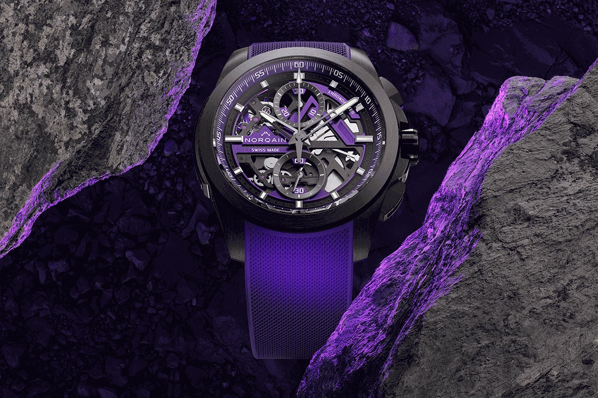 NORQAIN Introduces the New Independence Skeleton Chrono - Cortina Watch Singapore