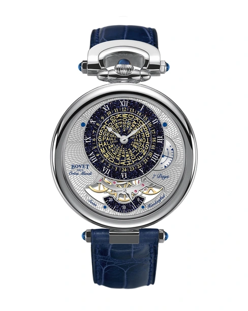 Orbis Mundi in Polished Titanium - Cortina Watch Singapore