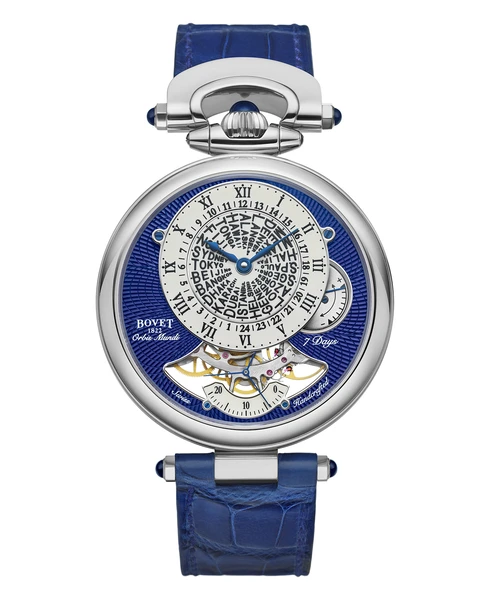 Orbis Mundi in Polished Titanium - Cortina Watch Singapore