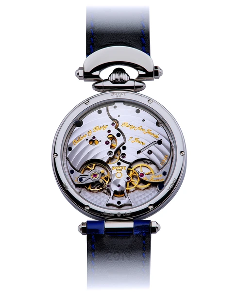 19Thirty Ivory Blue Guilloché Dial - Cortina Watch Singapore