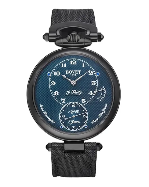 19Thirty Petrol Blue Guilloché - Cortina Watch Singapore