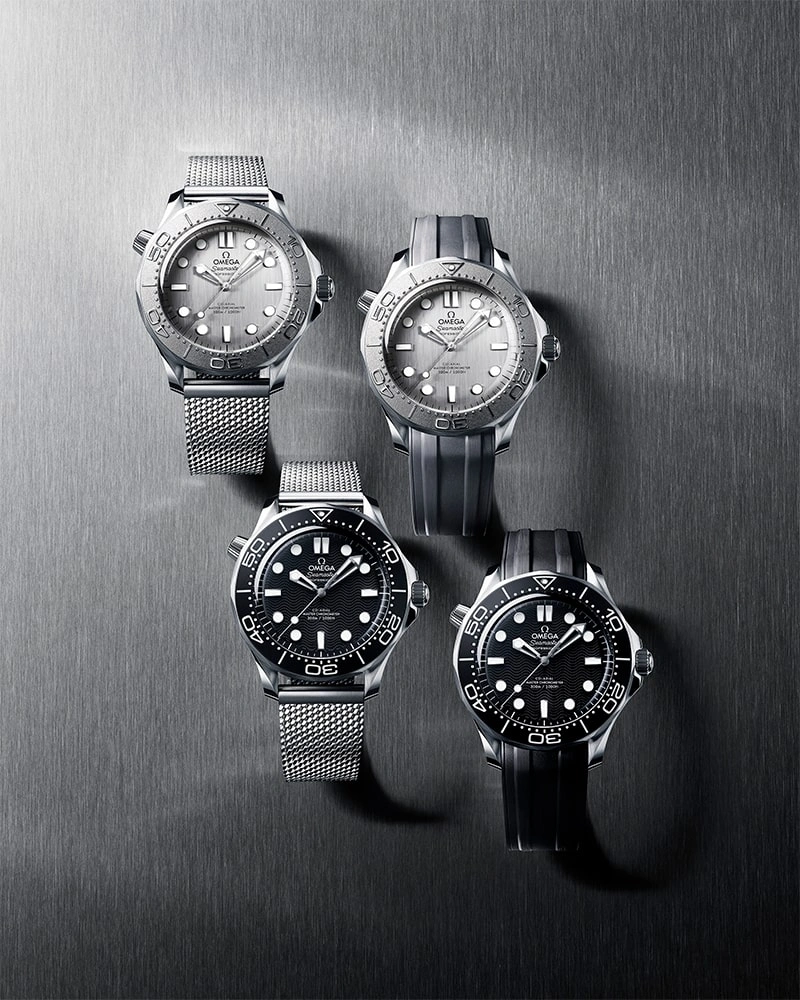 OMEGA Launches New Range of Seamaster Diver 300M Watches - Cortina Watch Singapore
