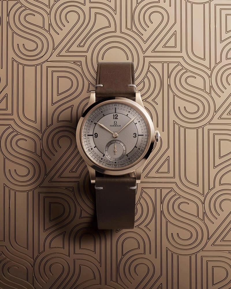 The OMEGA Paris 2024 Bronze Gold Edition Pays Tribute to Olympic Glory - Cortina Watch Singapore