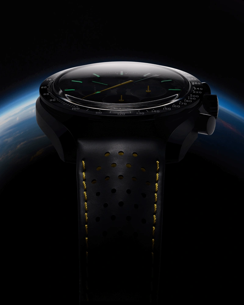 OMEGA Orbits the Apollo 8 Story with a New Dark Side of the Moon - Cortina Watch Singapore