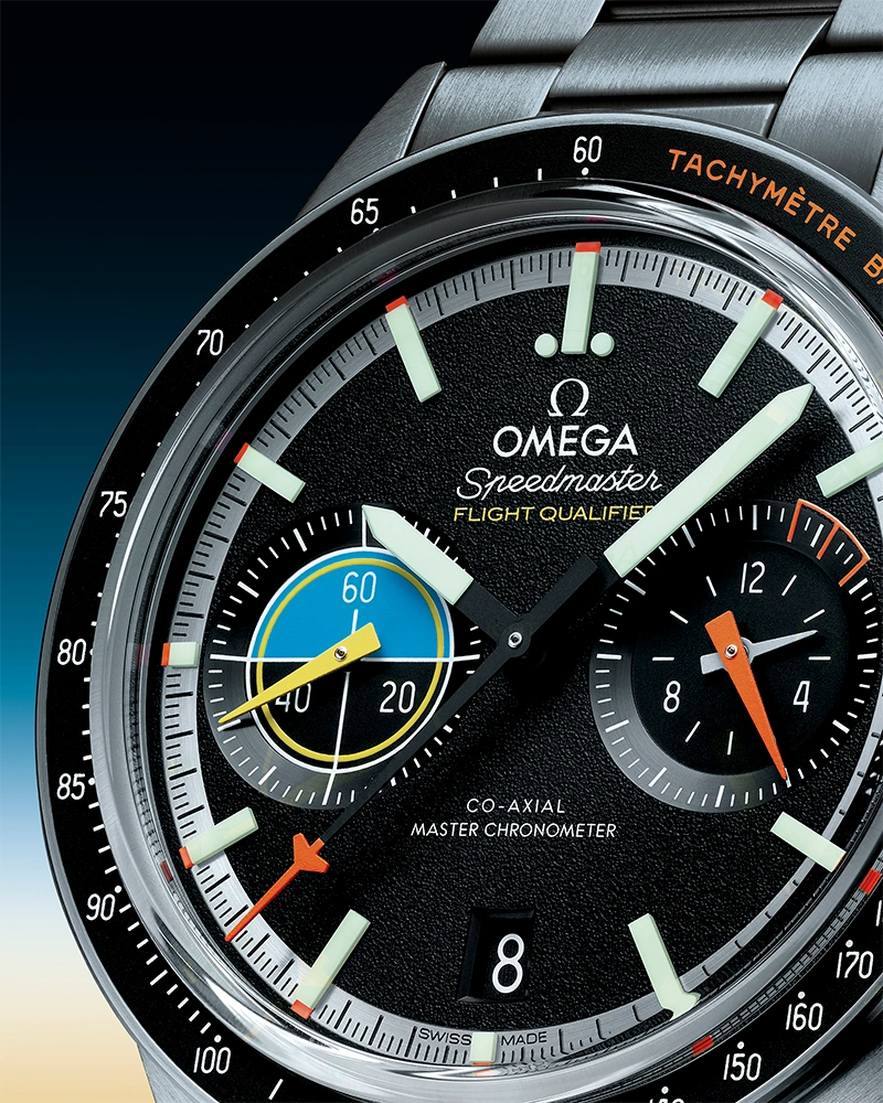 OMEGA Reaches the Skies with the New Speedmaster Pilot - Cortina Watch Singapore