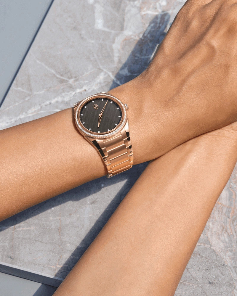 Tonda PF Automatic 36mm Rose Gold Set – Warm Grey Dial