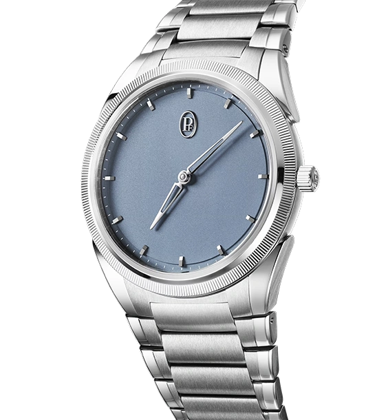 Tonda PF Micro-Rotor Platinum Stone Blue - Cortina Watch Singapore