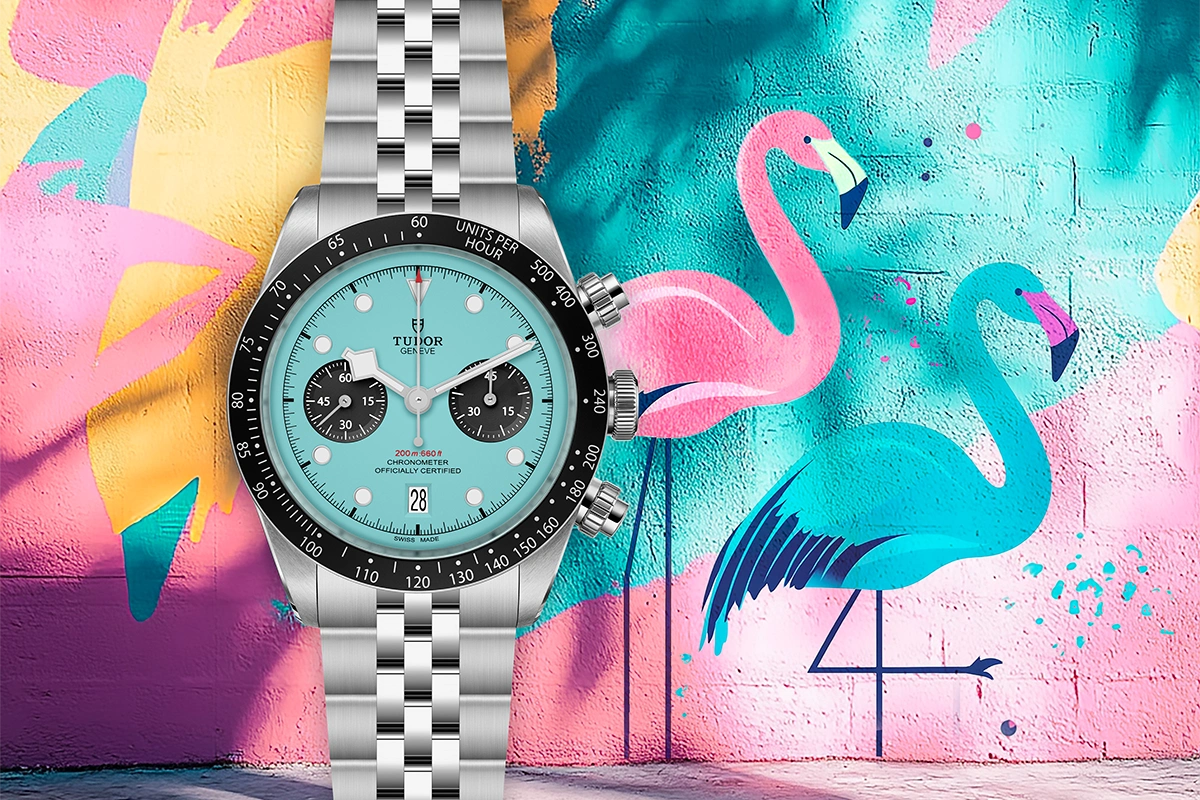 The Black Bay Chrono “Flamingo Blue”: A Bold and Vibrant Choice - Cortina Watch Singapore
