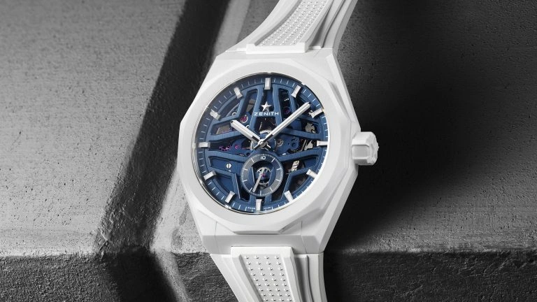 Summer Vibes: ZENITH Unveils the DEFY Skyline Skeleton in White Ceramic - Cortina Watch Singapore