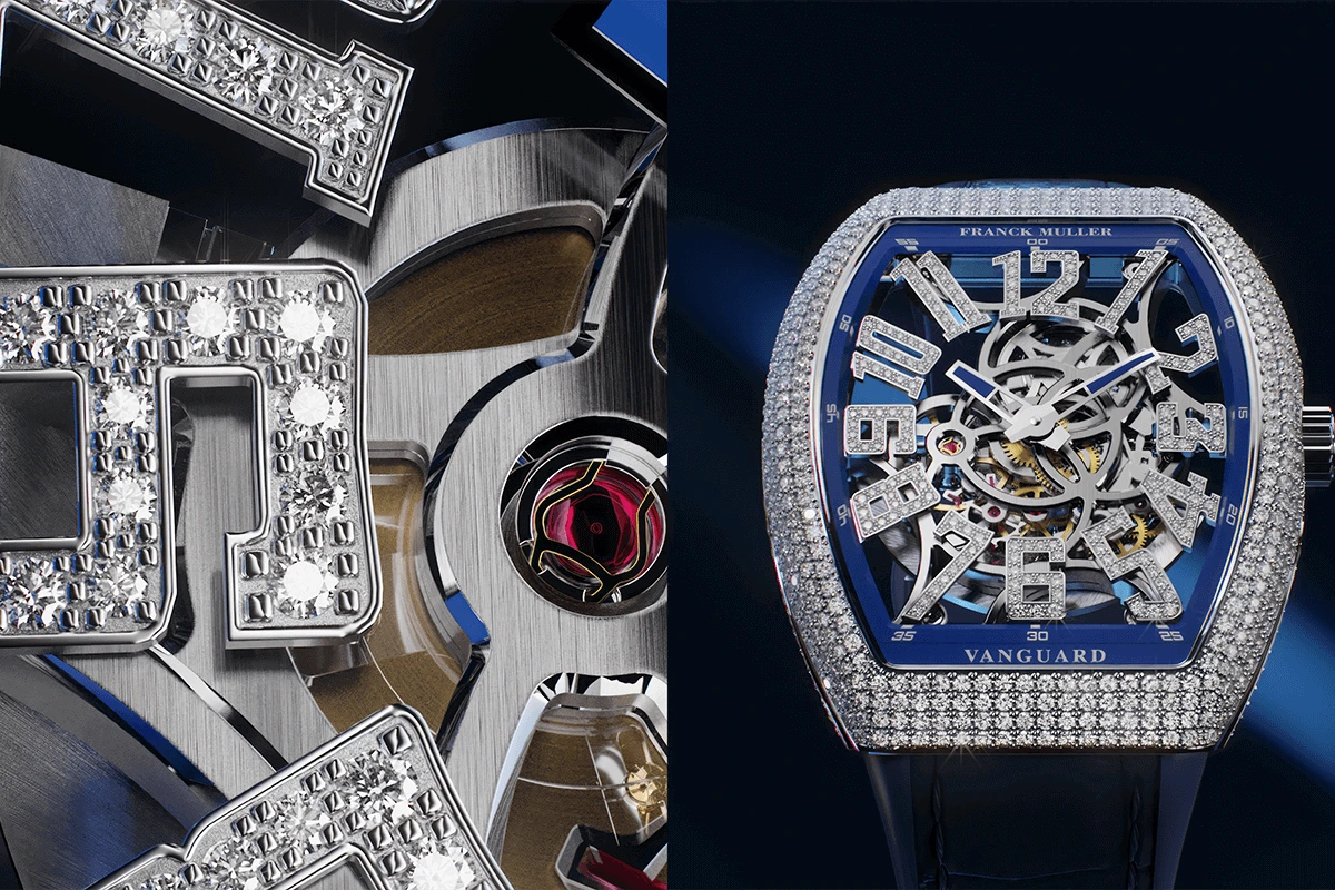 Show And Tell: Franck Muller Vanguard Slim Skeleton - Cortina Watch Singapore