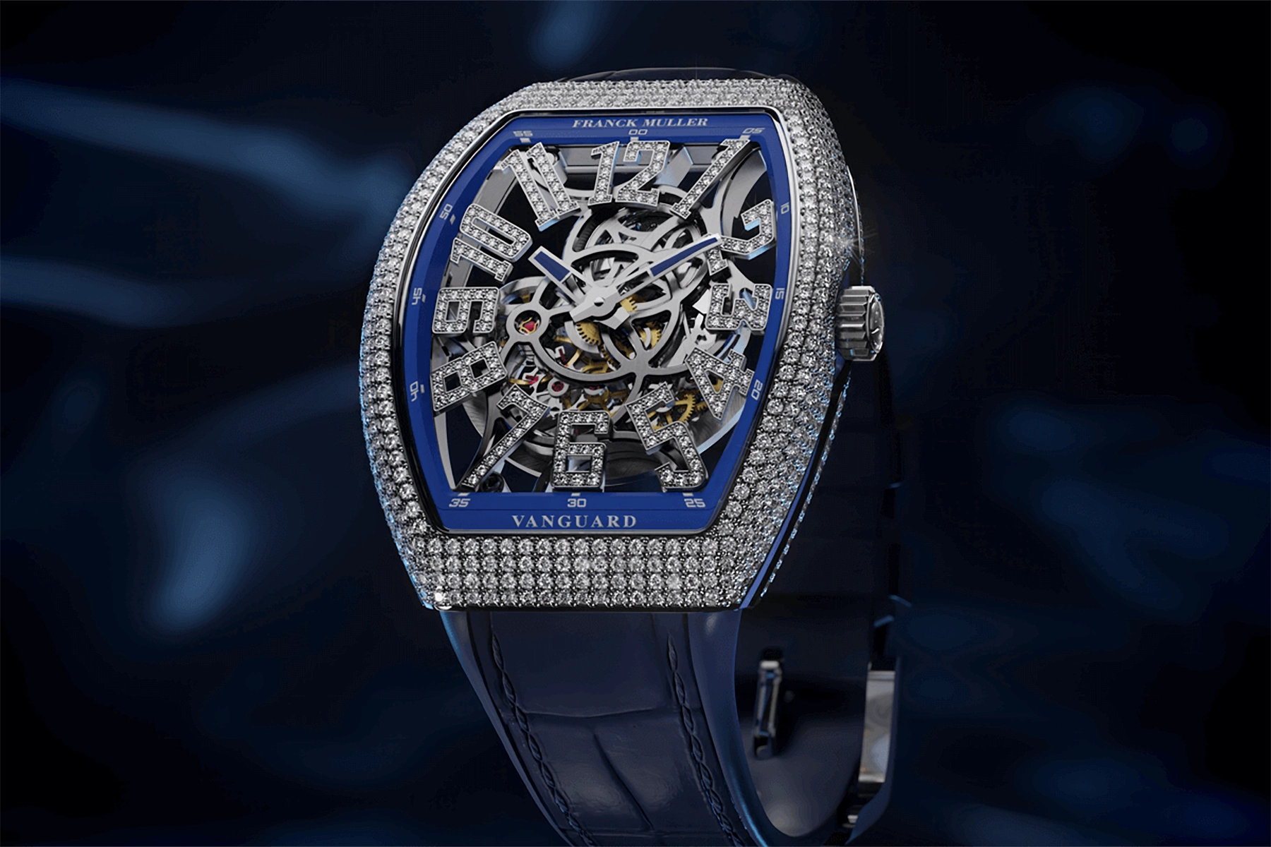 Show And Tell: Franck Muller Vanguard Slim Skeleton - Cortina Watch Singapore