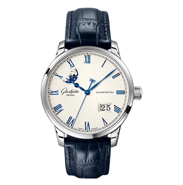 Senator Excellence Panorama Date Moon Phase - Cortina Watch Singapore