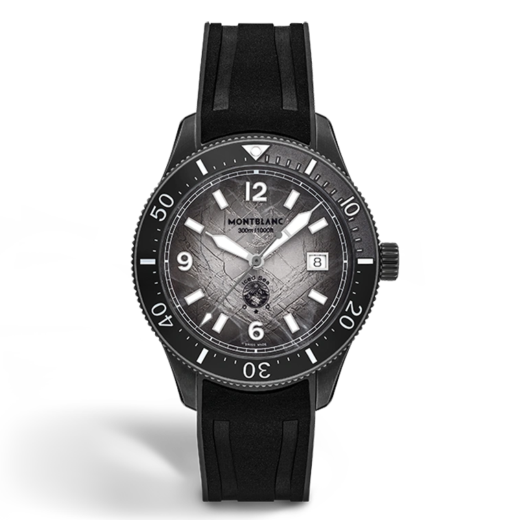 Montblanc Iced Sea Automatic Date 0 Oxygen - Cortina Watch Singapore