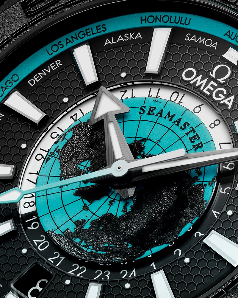 OMEGA Introduces the New Seamaster Planet Ocean Worldtimer in Two Distinctive Colours - Cortina Watch Singapore