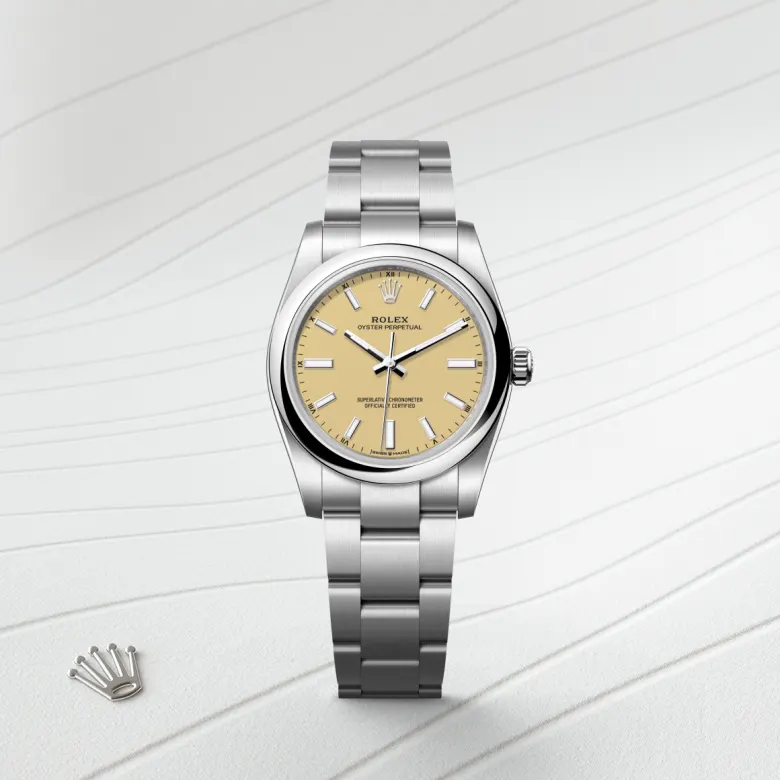 Rolex Oyster Perpetual in Oystersteel, M124200-0007 - Cortina Watch Singapore