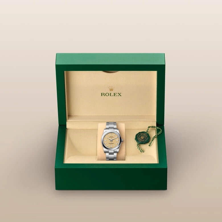 Rolex Oyster Perpetual in Oystersteel, M124200-0007 - Cortina Watch Singapore