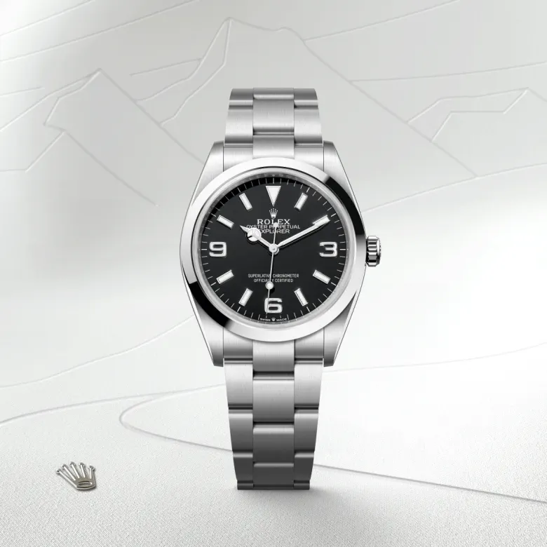 Rolex Explorer in Oystersteel, M124270-0001 - Cortina Watch Singapore