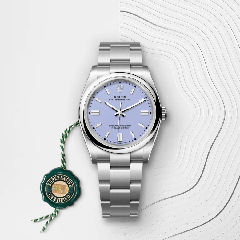 Rolex Oyster Perpetual in Oystersteel, M126000-0013 - Cortina Watch Singapore