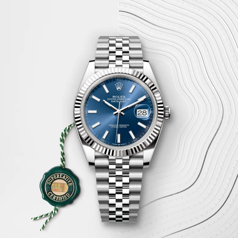 Rolex Datejust in White Rolesor - combination of Oystersteel and white gold, M126334-0002 - Cortina Watch Singapore