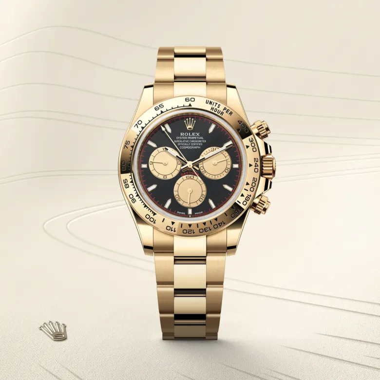 Rolex Cosmograph Daytona in 18 ct yellow gold, M126508-0002 - Cortina Watch Singapore